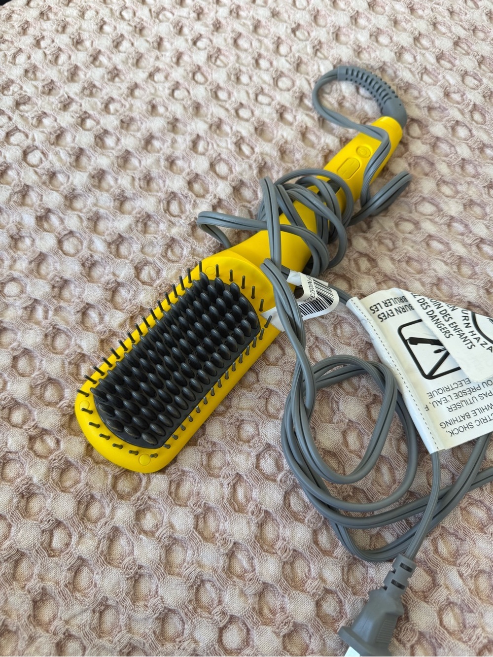 Drybar The Brush Crush Heated Straightening Brush NWOB